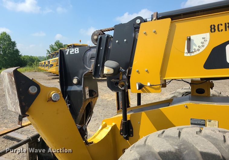 image for item JC9994 2017 Caterpillar TL1255D  telehandler