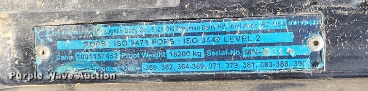 image for item JC9994 2017 Caterpillar TL1255D  telehandler