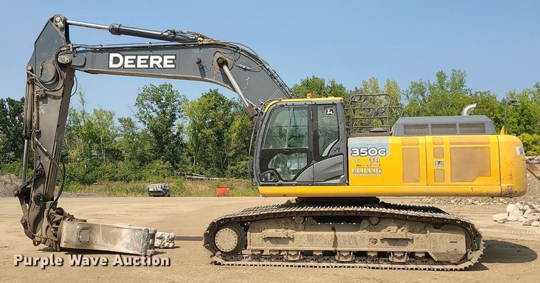 image for item JD9000 2015 John Deere 350G LC  excavator