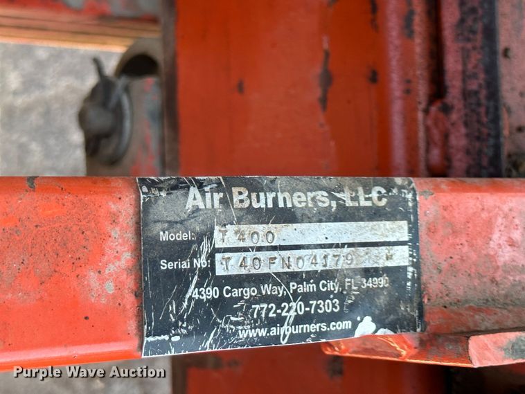 image for item JD9006 Air Burners T-400  air curtain trench burner