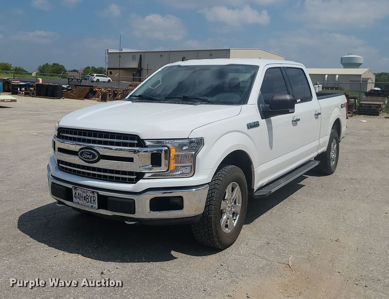 image for item JD9010 2019 Ford F150 XLT  SuperCrew pickup truck