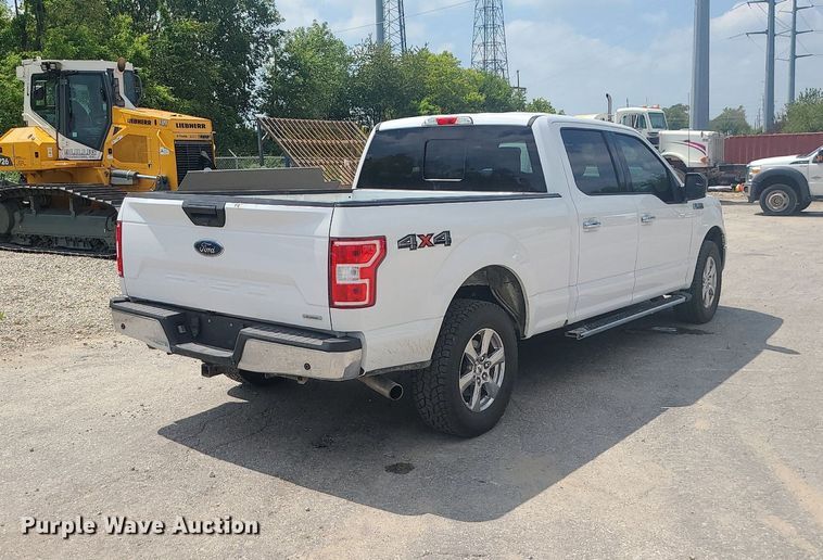 image for item JD9010 2019 Ford F150 XLT  SuperCrew pickup truck