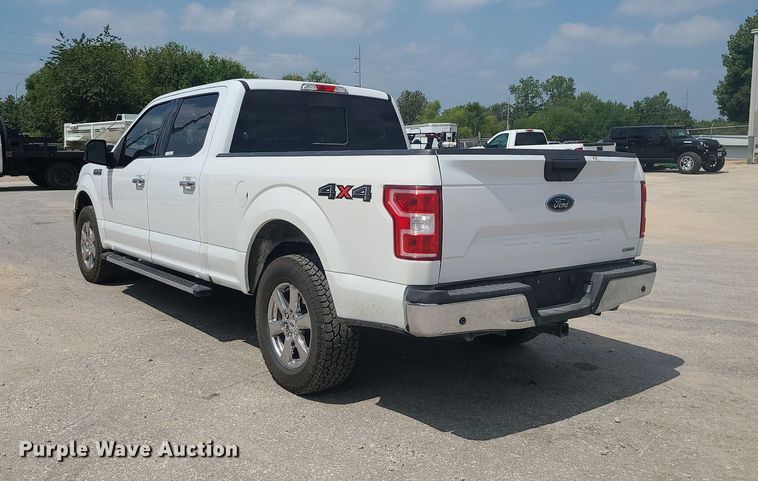 image for item JD9010 2019 Ford F150 XLT  SuperCrew pickup truck