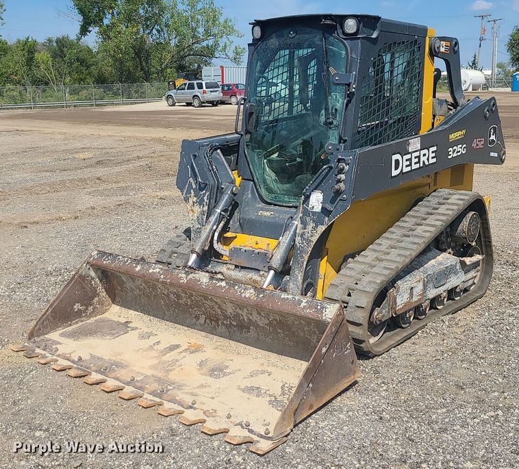 image for item JD9011 2019 John Deere 325G  tracked skid steer loader