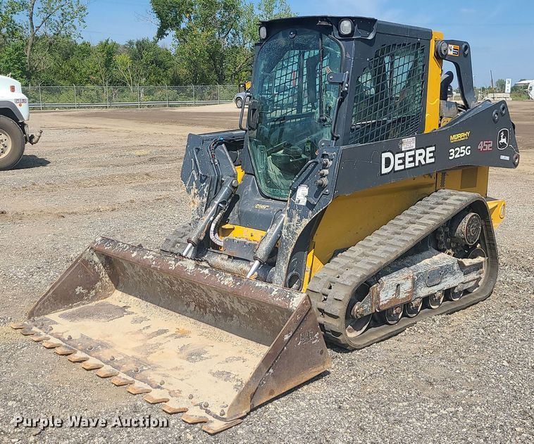image for item JD9011 2019 John Deere 325G  tracked skid steer loader