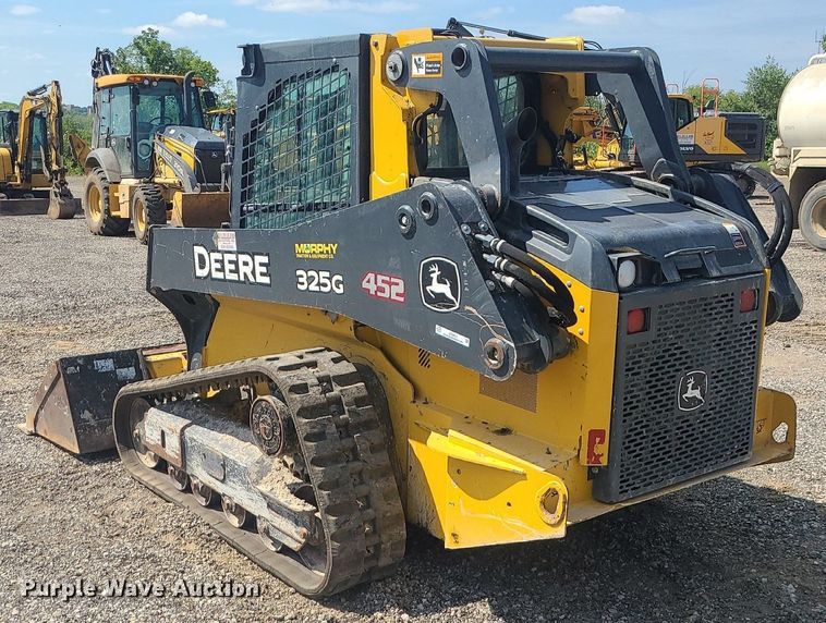 image for item JD9011 2019 John Deere 325G  tracked skid steer loader