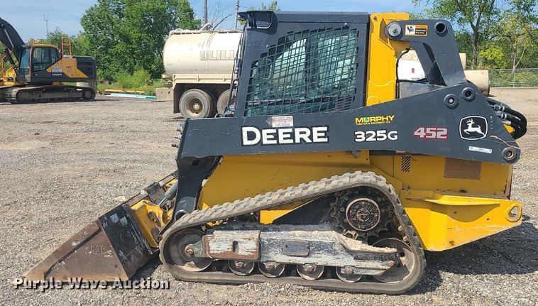 image for item JD9011 2019 John Deere 325G  tracked skid steer loader