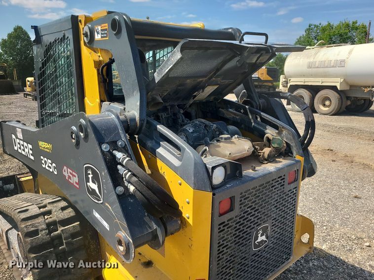 image for item JD9011 2019 John Deere 325G  tracked skid steer loader