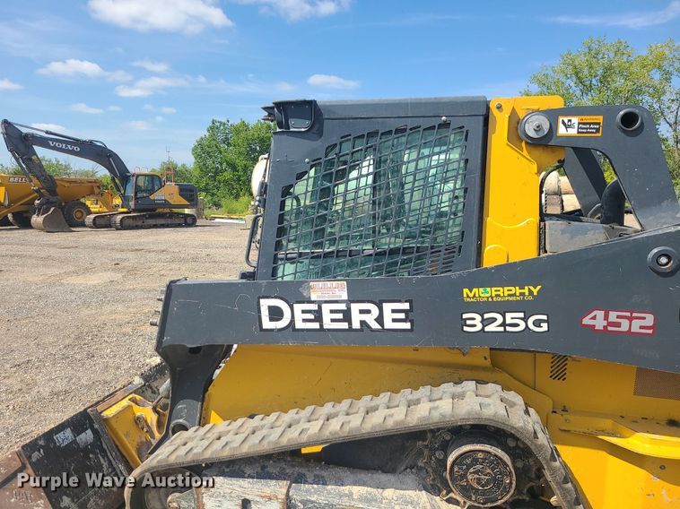 image for item JD9011 2019 John Deere 325G  tracked skid steer loader