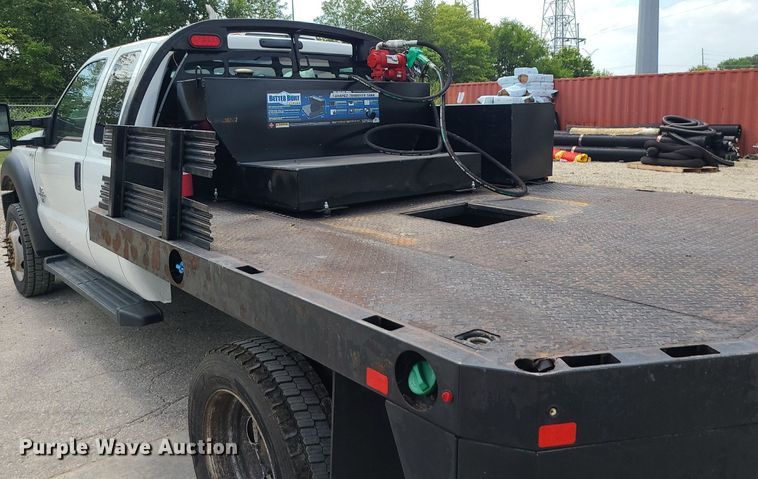 image for item JD9012 2015 Ford F450 Super Duty  SuperCab flatbed truck