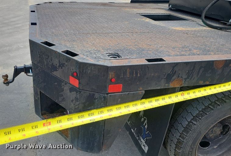 image for item JD9012 2015 Ford F450 Super Duty  SuperCab flatbed truck