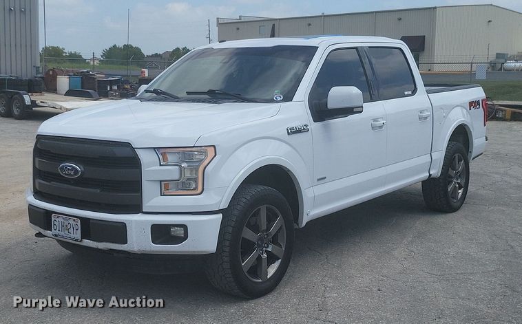 image for item JD9017 2016 Ford F150 Lariat  SuperCrew pickup truck