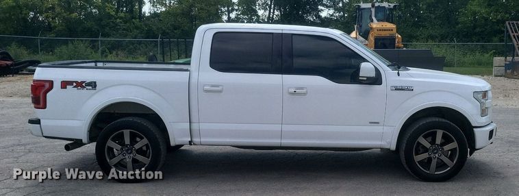 image for item JD9017 2016 Ford F150 Lariat  SuperCrew pickup truck