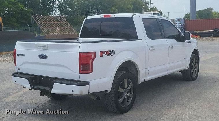 image for item JD9017 2016 Ford F150 Lariat  SuperCrew pickup truck