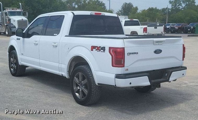 image for item JD9017 2016 Ford F150 Lariat  SuperCrew pickup truck