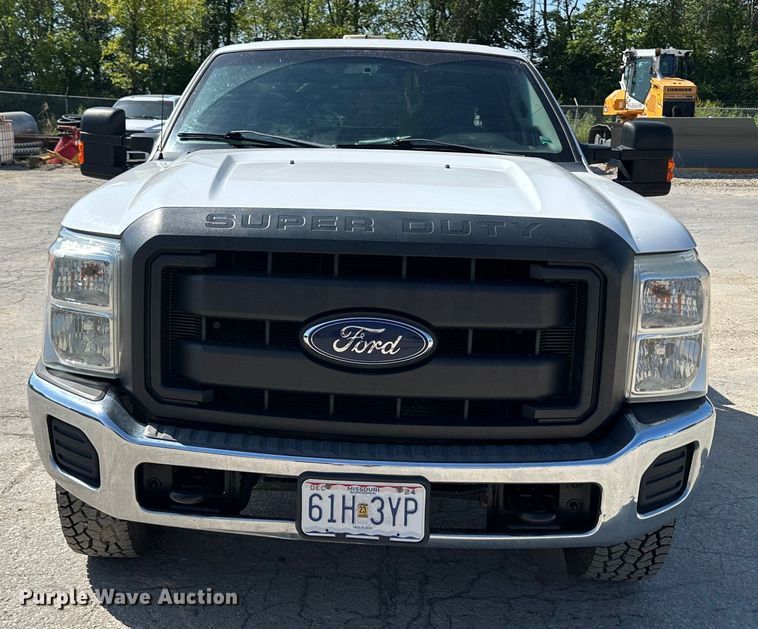 image for item JD9030 2014 Ford F250 Super Duty XL SuperCab utility bed pickup truck