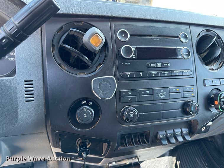 image for item JD9030 2014 Ford F250 Super Duty XL SuperCab utility bed pickup truck