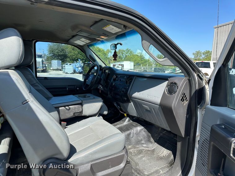 image for item JD9030 2014 Ford F250 Super Duty XL SuperCab utility bed pickup truck