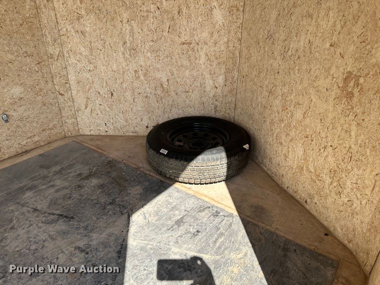 image for item JD9032 2022 Croft SC714TA2DRDGT  enclosed cargo trailer