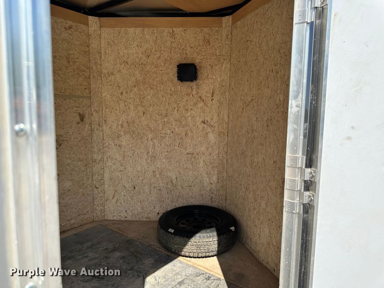 image for item JD9032 2022 Croft SC714TA2DRDGT  enclosed cargo trailer