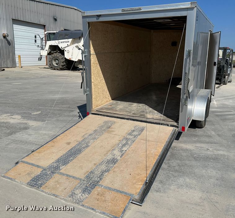 image for item JD9032 2022 Croft SC714TA2DRDGT  enclosed cargo trailer