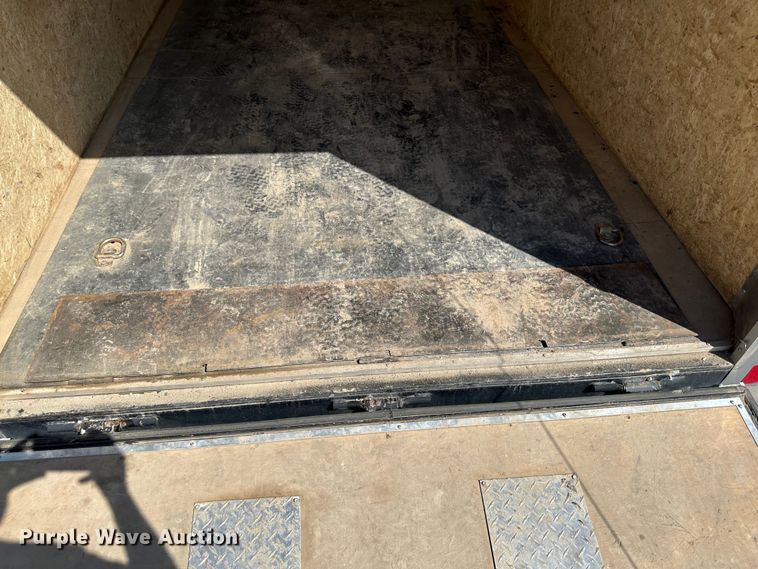 image for item JD9032 2022 Croft SC714TA2DRDGT  enclosed cargo trailer