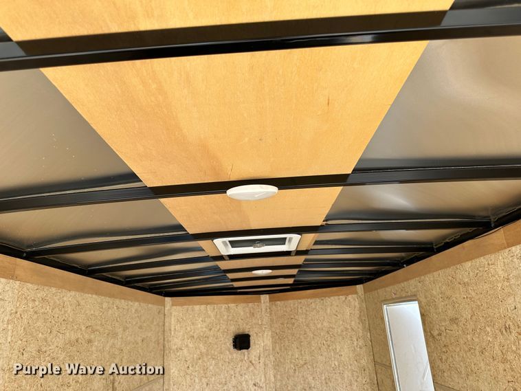 image for item JD9032 2022 Croft SC714TA2DRDGT  enclosed cargo trailer