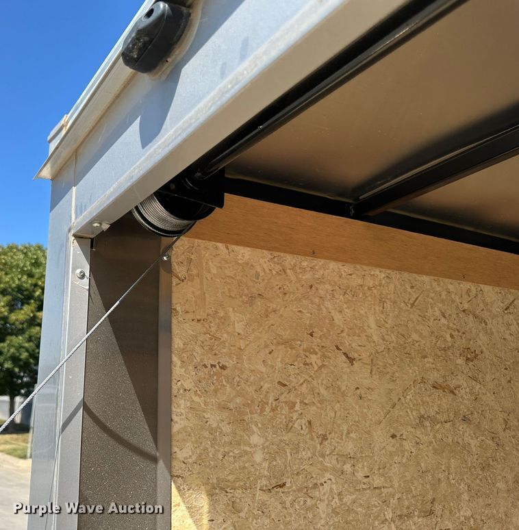 image for item JD9032 2022 Croft SC714TA2DRDGT  enclosed cargo trailer