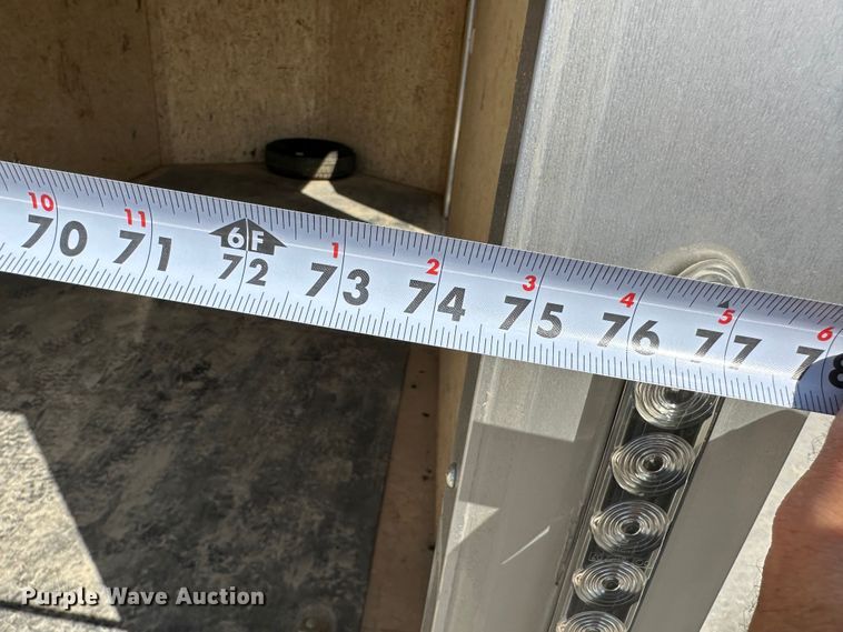 image for item JD9032 2022 Croft SC714TA2DRDGT  enclosed cargo trailer