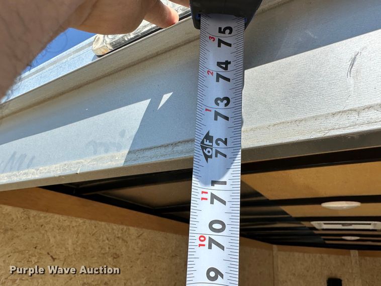 image for item JD9032 2022 Croft SC714TA2DRDGT  enclosed cargo trailer