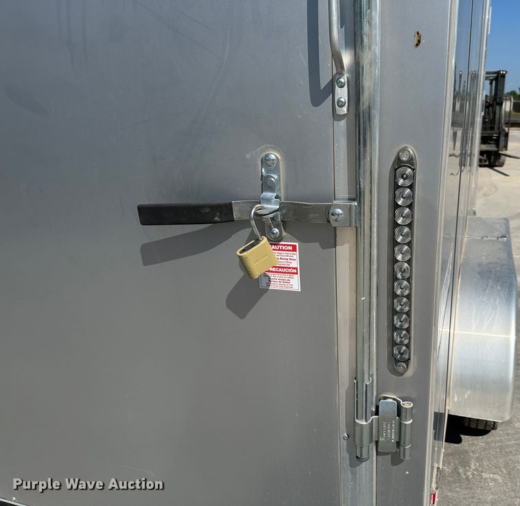 image for item JD9032 2022 Croft SC714TA2DRDGT  enclosed cargo trailer