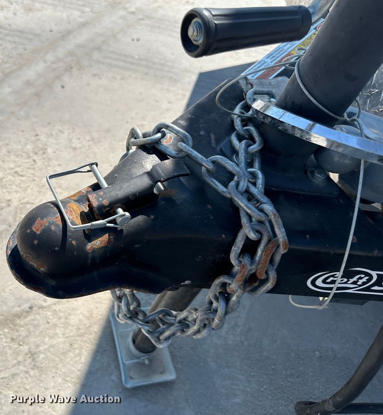 image for item JD9032 2022 Croft SC714TA2DRDGT  enclosed cargo trailer