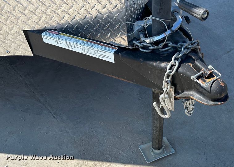 image for item JD9032 2022 Croft SC714TA2DRDGT  enclosed cargo trailer