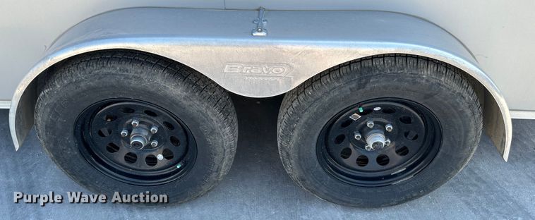 image for item JD9032 2022 Croft SC714TA2DRDGT  enclosed cargo trailer