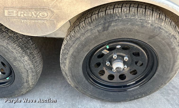 image for item JD9032 2022 Croft SC714TA2DRDGT  enclosed cargo trailer