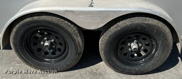 image for item JD9032 2022 Croft SC714TA2DRDGT  enclosed cargo trailer