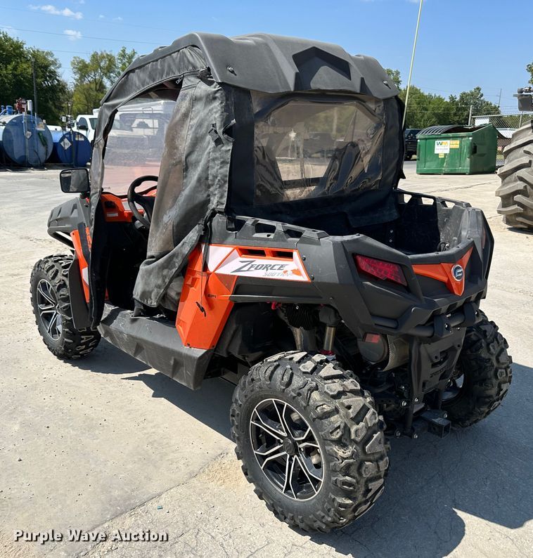 image for item JD9039 2022 CFMOTO Zforce 500 Trail  utility vehicle