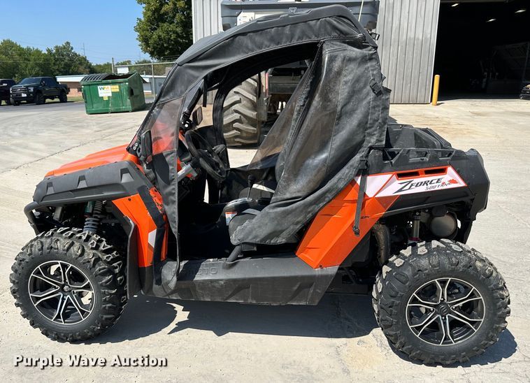 image for item JD9039 2022 CFMOTO Zforce 500 Trail  utility vehicle
