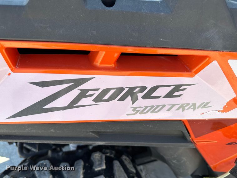 image for item JD9039 2022 CFMOTO Zforce 500 Trail  utility vehicle