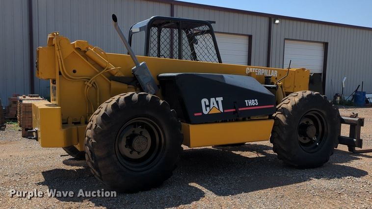 image for item KB9399 Caterpillar TH83  telehandler
