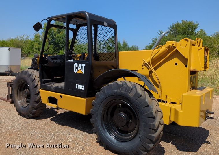 image for item KB9399 Caterpillar TH83  telehandler