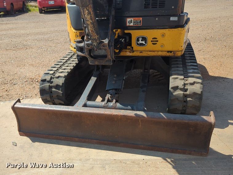 image for item KB9406 2017 John Deere 35G  mini excavator