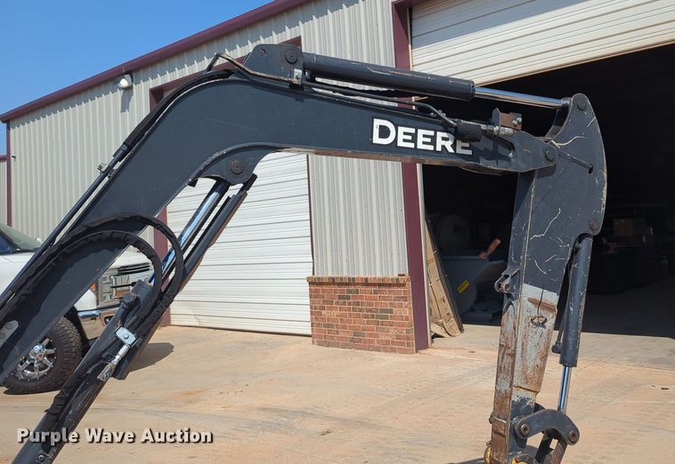 image for item KB9406 2017 John Deere 35G  mini excavator