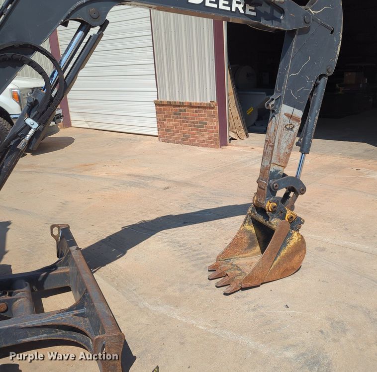 image for item KB9406 2017 John Deere 35G  mini excavator