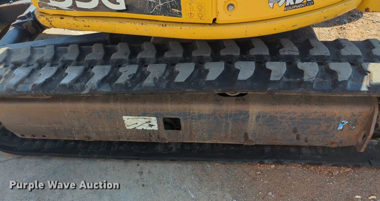 image for item KB9406 2017 John Deere 35G  mini excavator