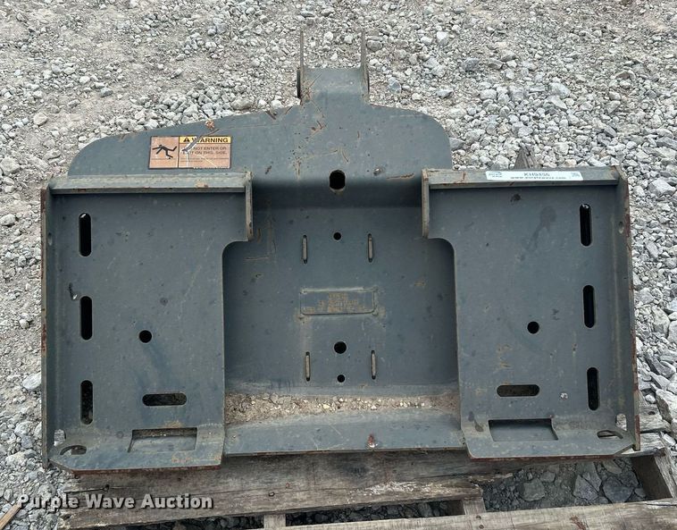 image for item KH9456 Bobcat  skid steer auger mounting bracket