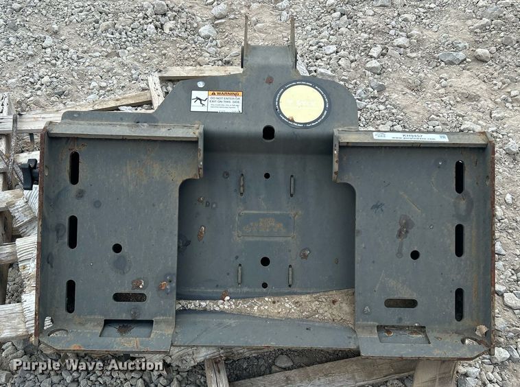 image for item KH9457 Bobcat  skid steer auger mounting bracket
