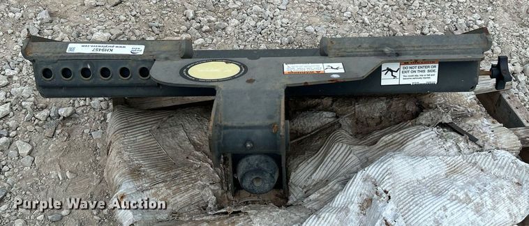 image for item KH9457 Bobcat  skid steer auger mounting bracket