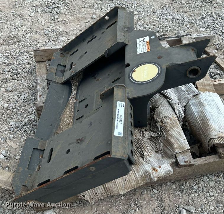 image for item KH9457 Bobcat  skid steer auger mounting bracket