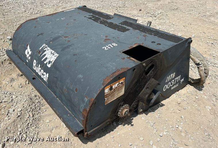 image for item KH9458 Bobcat Sweeper 60  skid steer sweeper